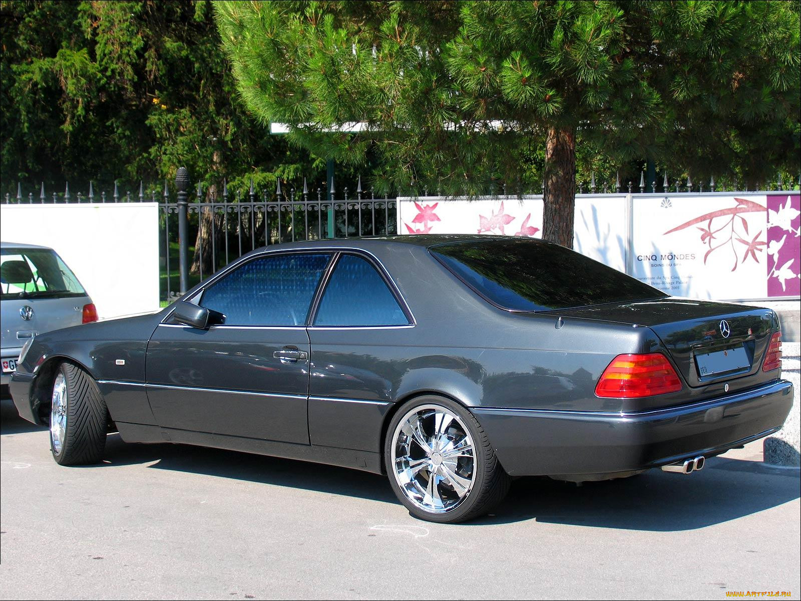 mercedes, benz, w140, coupe, 